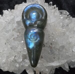 Labradorite Goddess Carving